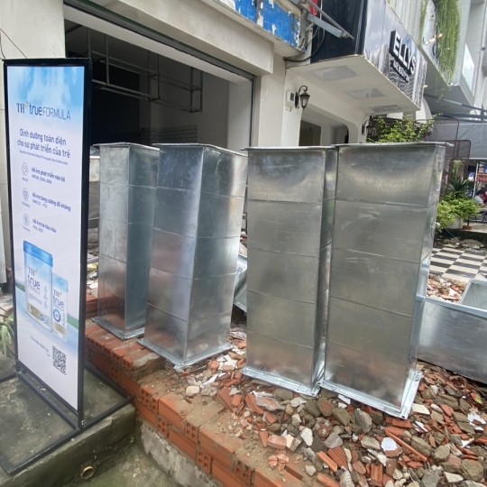 Xưởng gia công máng hút mùi giá rẻ