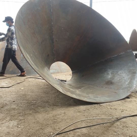 Gia công cơ khí bồn phiểu công nghiệp 
