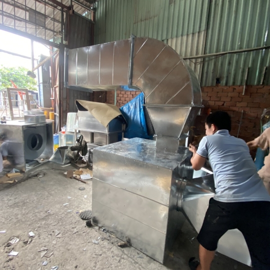 quạt hút khói tiêu âm