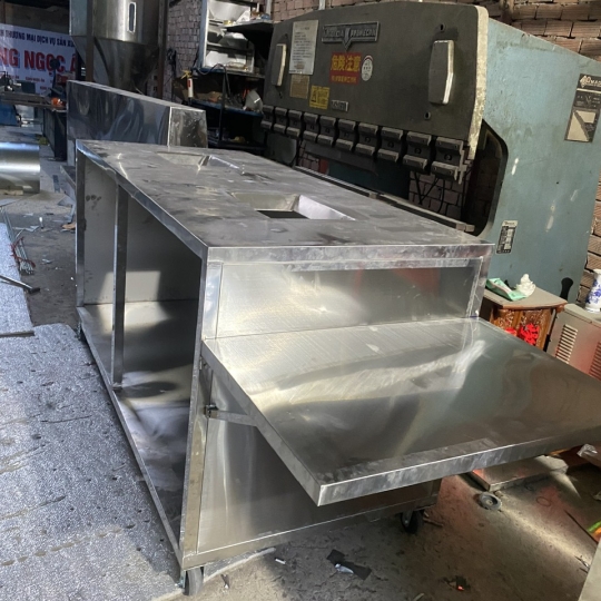 Xe đổ thức ăn thừa công nghiệp